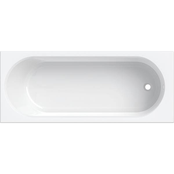 Twyford Mystic Rectangular Bathtub With Low Water Capacity, With Legs - Bathtub