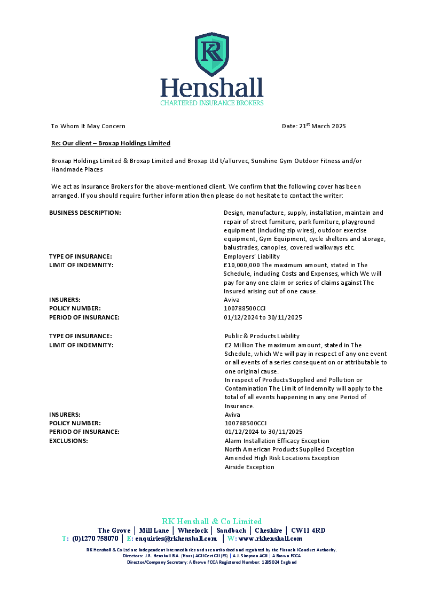 Health & Safety Accreditation