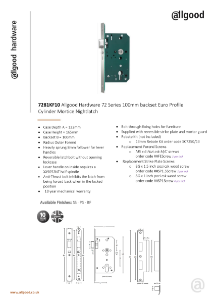 7281KF10-Datasheet Iss03