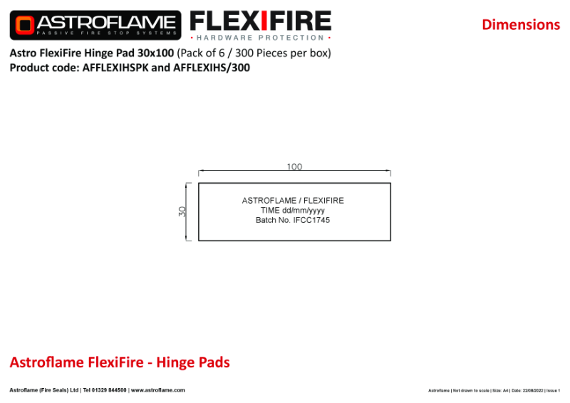 Astro FlexiFire (Technical Drawings)