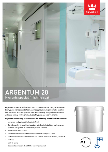 Argentum 20 Brochure