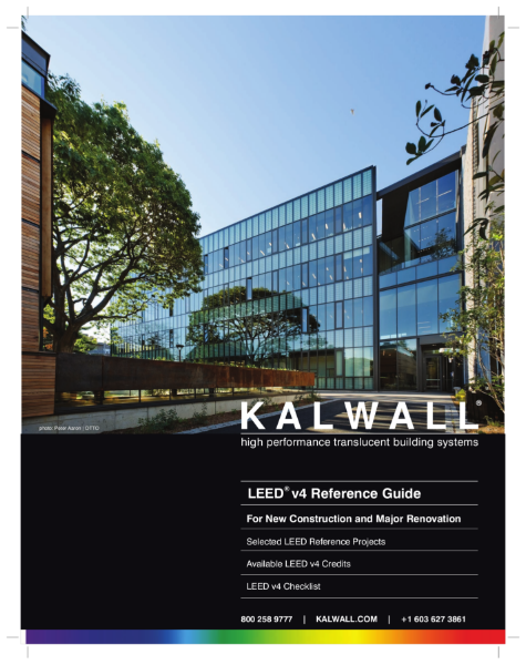 Kalwall - LEED v4 benefits