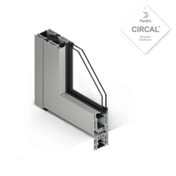SOLEAL Next 75 Sustainable Aluminium Door  - Aluminium Thermally Broken Door