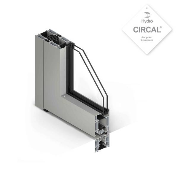 Aluminium Door - SOLEAL Next 75 - Aluminium Thermally Broken Door