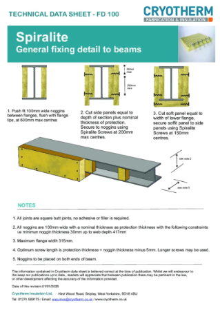 Cryotherm- Spiralite Data Sheet FD 100