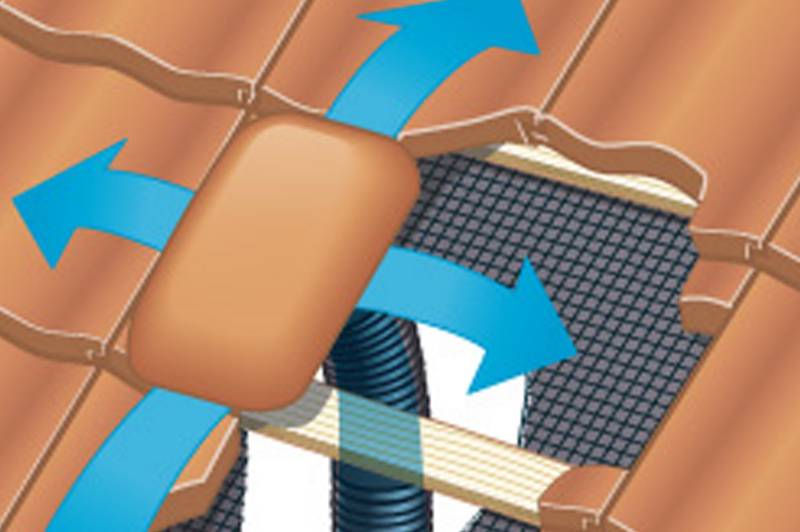 8.8k Thruvent Mockbond Richmond 10 slate&nbsp;- Vent tile