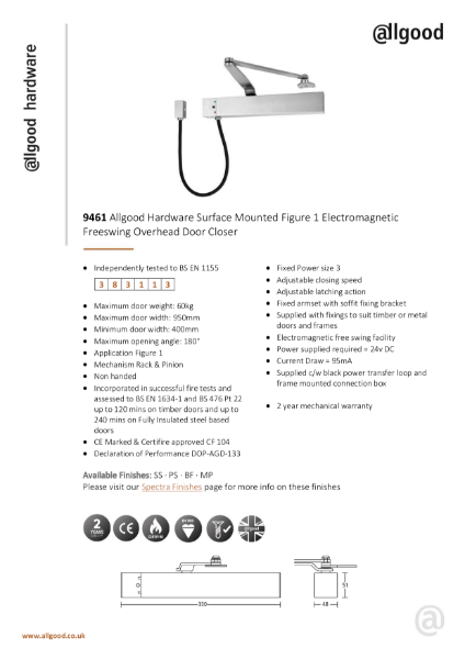 9461-Datasheet Iss03