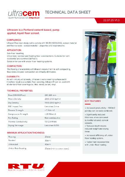 Ultracem technical Data Sheet
