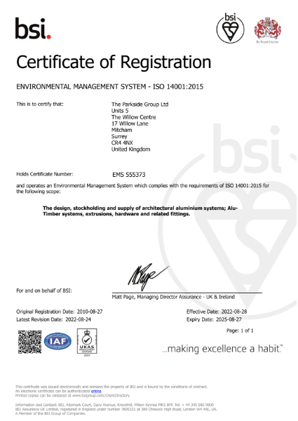 ISO 14001 Environmental Management