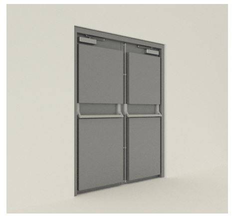 ASSA ABLOY Steel Personnel Single Door 