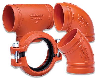QuickVic Grooved Fittings - Mechanical Coupling Fittings