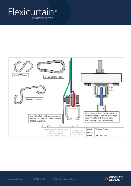 Flexicurtain - Technical Drawings