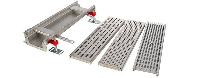 ACO Modular 125 Floor Channel System