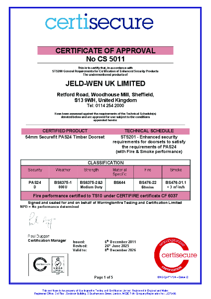 CERTISECURE - CS5011