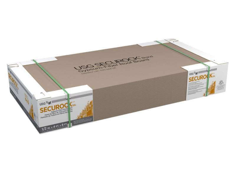 Securock® Brand Gypsum-Fiber Roof Board
