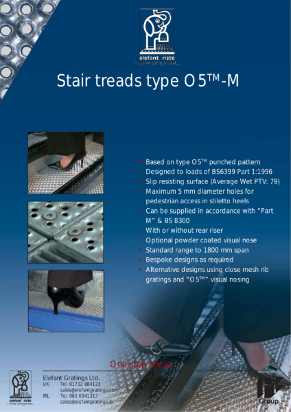 Stair Treads Type O5-M