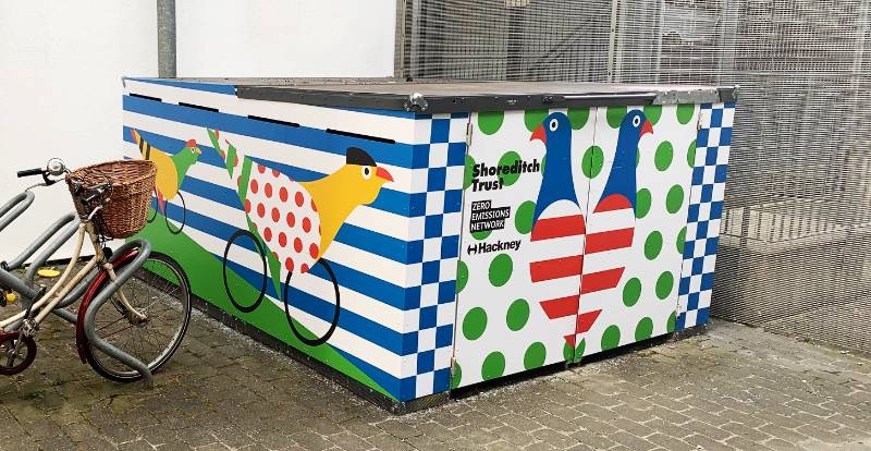 Cargo Bike Locker for the Shoreditch Trust