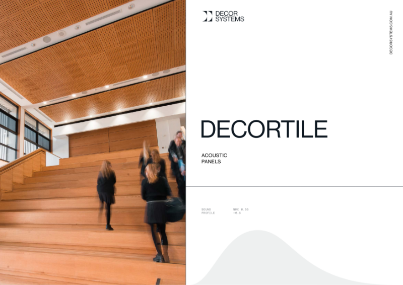 DecorTile Product Data Sheet