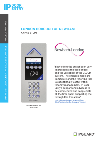 IPDE IPGUARD & London Borough of Newham Case Study