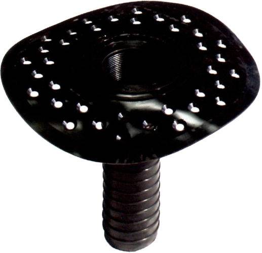 Outlet - EPDM Circular Downpipe Outlet (Perforated Flange)