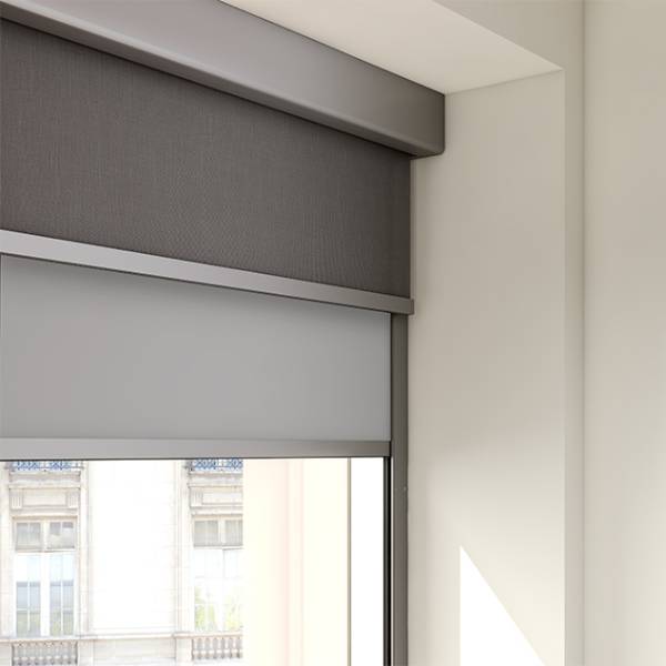 ZI-BOX DUO Roller Blinds - Blackout Double Blind System