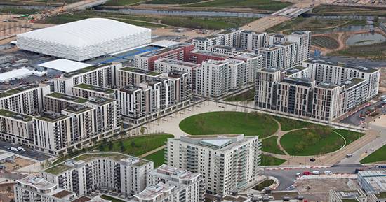 Exceeding performance criteria for London Olympics Village