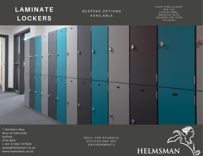 Laminate Lockers - Dry Area | Helmsman | NBS Source