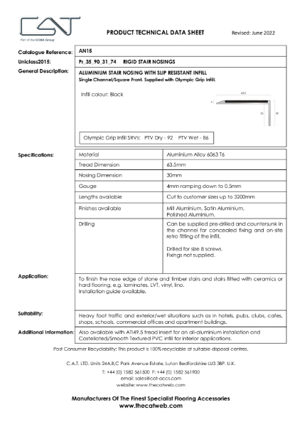 AN15 with Olympic Grip TDS
