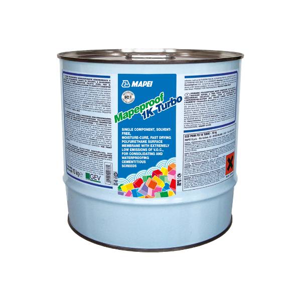 Mapeproof 1K Turbo - Surface Damp Proof Membrane