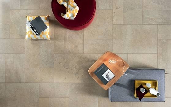 Italian Limestone-effect Porcelain Wall and Floor Tiles