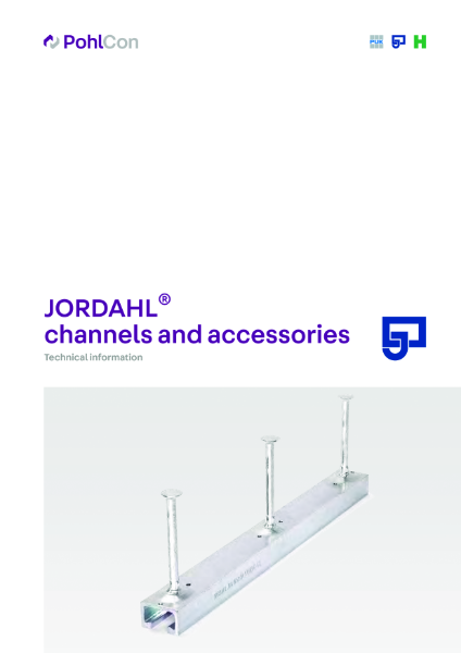 Jordahl JTA and JXA Anchor Channel Fixings