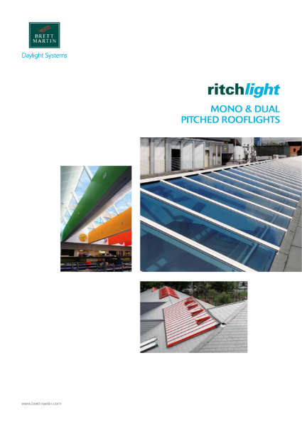 Mono & Dual Pitched Rooflight Glazing Systems