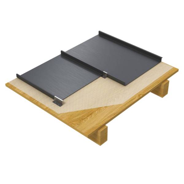 Vieo Cold Roof TD - Aluminium Sheet - Standing Seam Roof Covering System