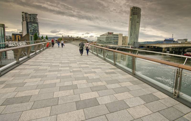 Lagan Weir Footbridge and Lookout, Belfast