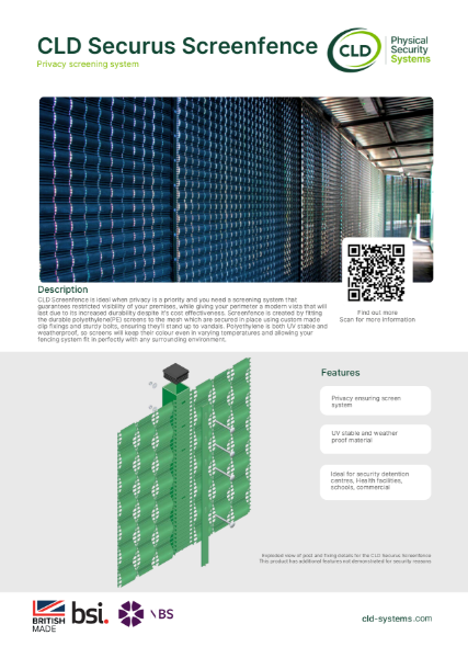 CLD Securus ScreenFence