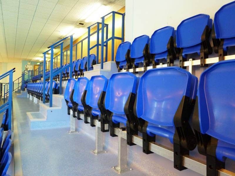 Newton Aycliffe Leisure Centre Spectator Seating | CPS Manufacturing Co ...