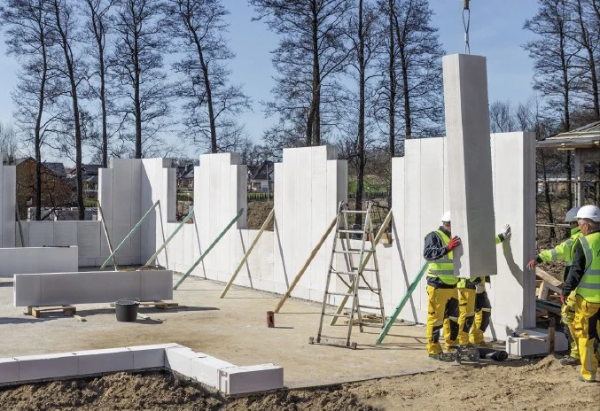 Xellas stående veggelementer gir raskere boligbygging med høyere kvalitet