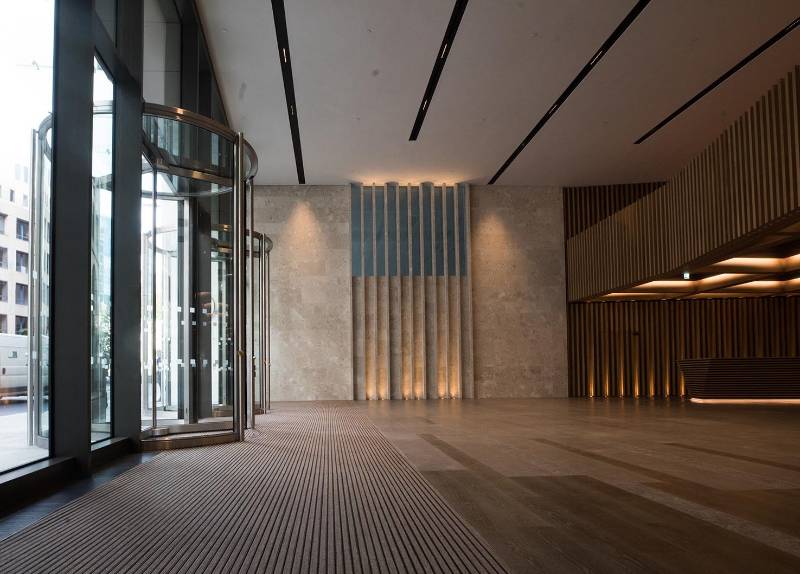 Bronze and Truffle Entrance Matting at EightyFen