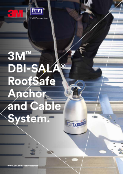 3M DBI-SALA RoofSafe Anchor and Cable Safety System