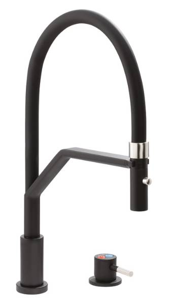 Mixer Tap, 2 Part, with Pull Out Spray, C-Spout