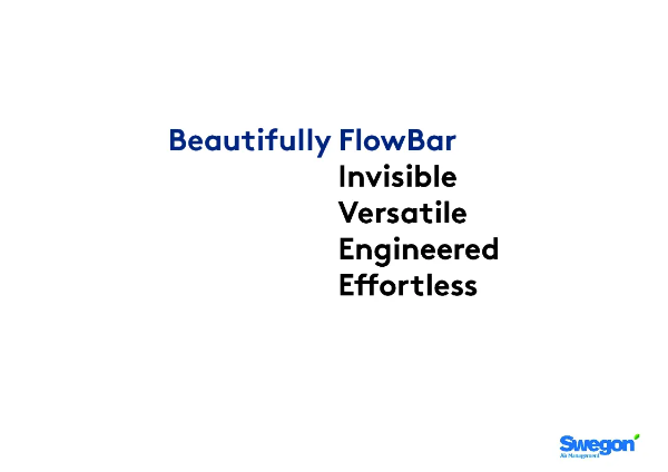 FLOWBAR – Architectural High Capacity Linear Slot Diffuser - Linear ...