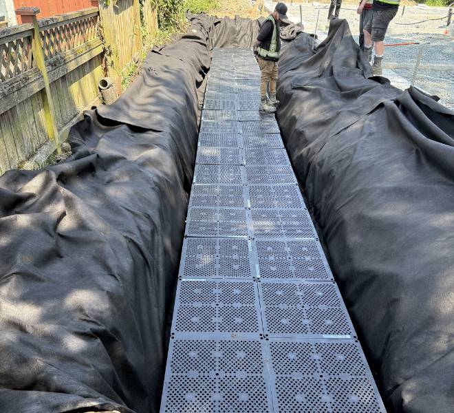 Smart Stormwater in Small Spaces: Marino Cell at Sidney Infill Housing Project