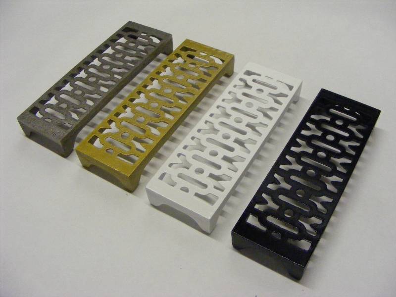 Architectural Cast Iron Ventilation Gratings and Grilles in any RAL colour