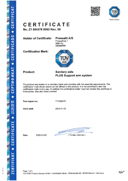TUV product certification