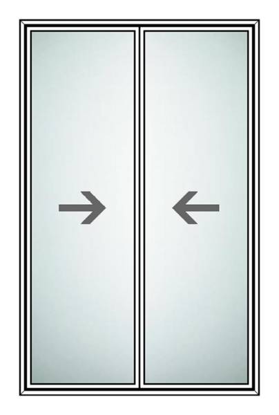 Secondary Glazing Horizontal Slider C8 Two Panel - Secondary Glazing