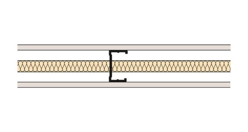 Siniat Single Frame Metal Stud Partition CS70Y-12St-25G - Metal Stud Partitioning
