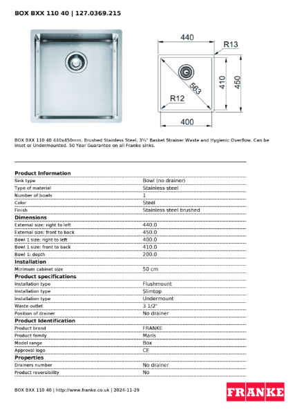Product Sheet 127.0369.215