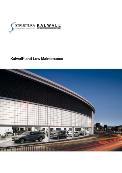 Kalwall - Low Maintenance