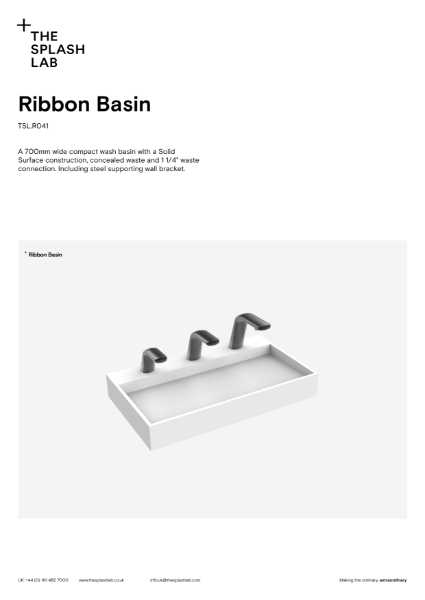Ribbon Basin UK