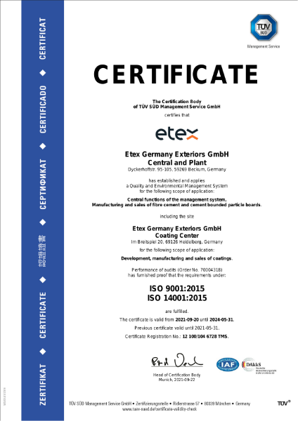 ISO 9001 & 14001 Germany 1